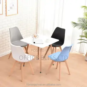 Modern Home Popular Square Dinning Table 4 Chairs