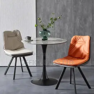 RESTURANT Marble Round Dinning Table 3600 Rotating Chair