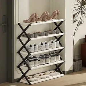 Multi-Layer Shoe Rack 5 Layers Simple Shoe Cabinet