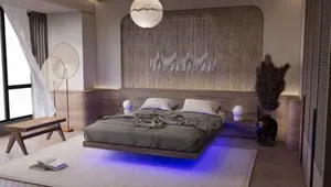 Floating Bed Frame