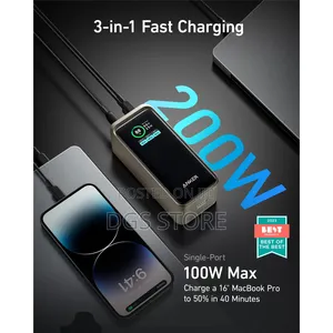 Anker Prime 20,000mah Power Bank 200w