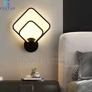 Nordic LED Wall Lamp Indoor Black White Wall Light
