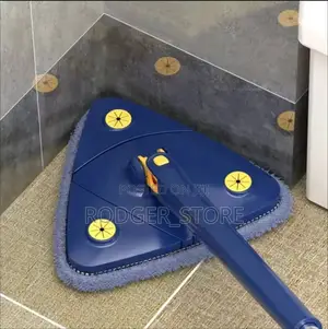 Telescopic Triangle Mop 360° Rotatable Spin Cleaning Mop