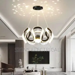 LED Chandelier, Nordic Luxury Restaurant, Living Room,