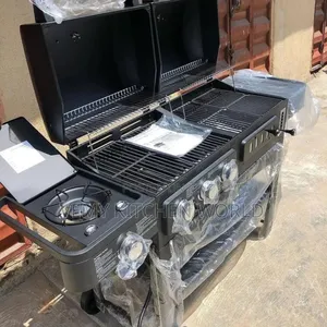 Charcoal and Gas BBQ Grill