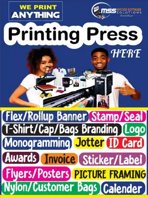 Printing And Branding-flex Banner, Stickers, Invoice/Receipt