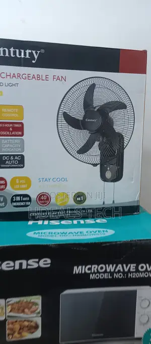 Best Grade- Century 16inches Rechargeable Fan