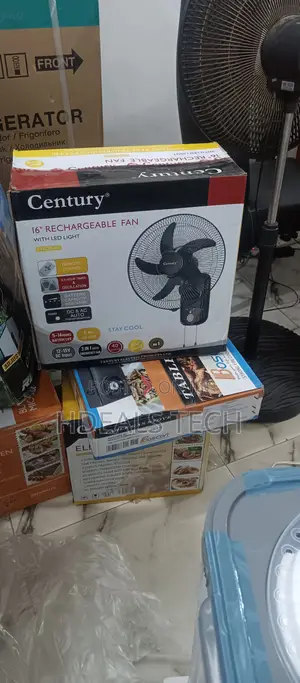 Comfort- Century 16inches Rechareable Fan