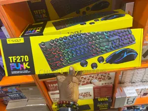 T-wolf Rgb Backlit Gaming Wired Keybord And Mouse