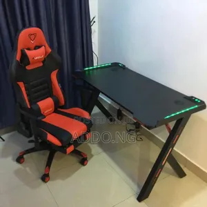 Gaming Desk With Gaming Chair