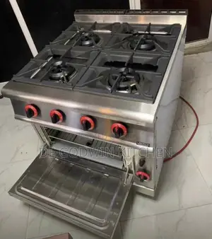 4 Burners Gas Cooker With Oven