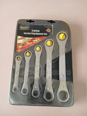 King Roy 5pc 6- 21mm Ratchet Ring Spanner Set