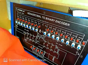 Hexadecimal to Binary Encoder