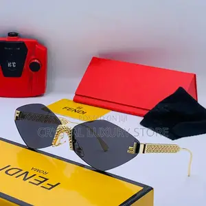 Fendi Quality Luxury Unisex Sunglasses