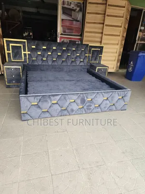 3.5ft Tall 6by6 Bed Stand With Its Side Drawer