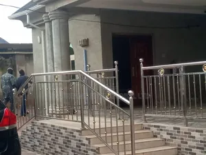 Silver Design Railings