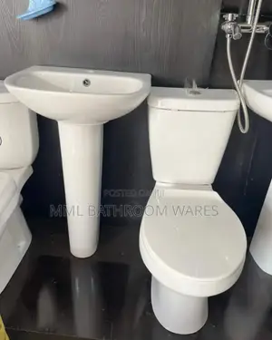 Top Flush Wc Toilet Seat and Basin