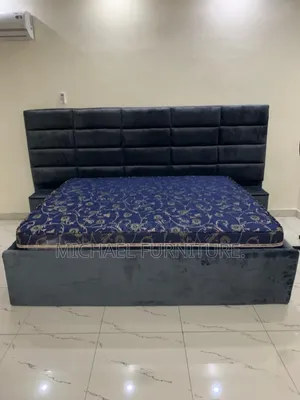Standard . Well Furnished 6 by 6 Bedframe