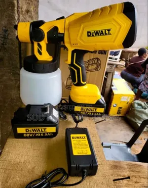 68v Dewalt Paint Spray Gun With 2 Battery🔋