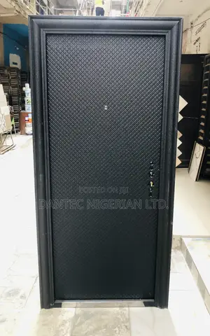 3ft Black Jiuhua Door