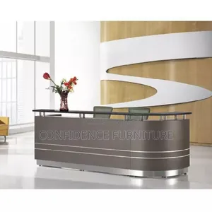 High Quality Executive Curve Receptionist Desk 2.2 Metre