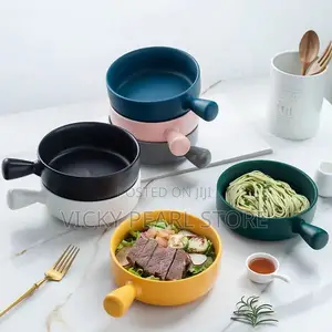 Nordic Ceramic Salad Bowl