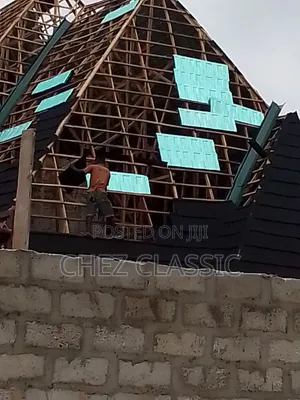 Stone Coated Roof Tiles Available for Sale in Owerri.