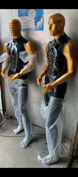 Black And Gold Naija Made Male Fibre Mannequins