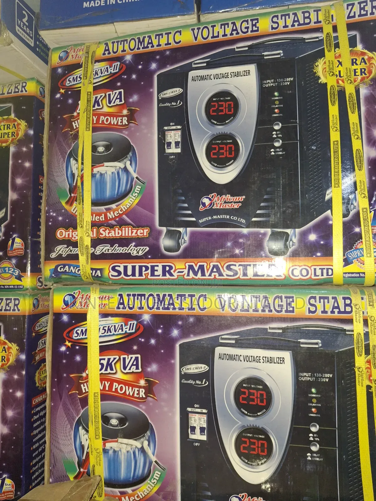 Super Master Automatic Voltage Stabilizer-15kva
