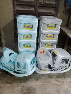 Baby Wardrobe and Bath Set