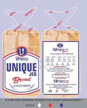 Customized Bread Wrapper Nylon