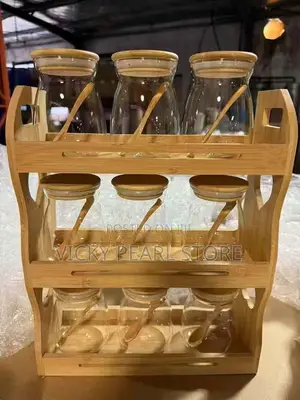 9pcs Airtight Spice Container