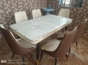 Marble Dining Table With 6 Chairs