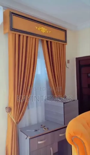 Rose Gold Turkish Curtains