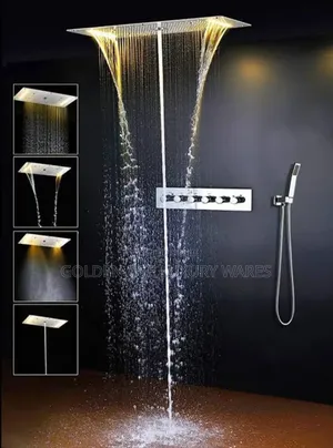 Thermostatic Jet Conduit Shower (Chrome)