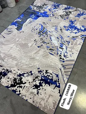 Navy / Blue Turkish Center Rugs