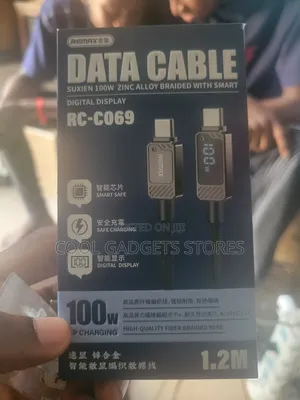 Remax RC-C069 Usb-C to USB-C 1.2m Data Cable 100w