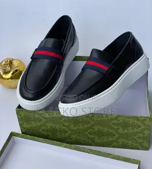 Original Gucci Casual Leather Sneakers