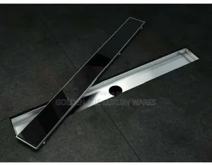 Glass 600mm Floor Drain