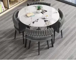Marble Topping 4 Seater Dining Set