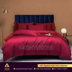 Wine Color Duvet 6 in 1 Complete Set Duvet Set