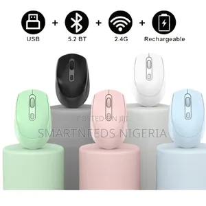 Rechargeable Dual Mode Bluetooth 2.4ghz Wireless Mouse