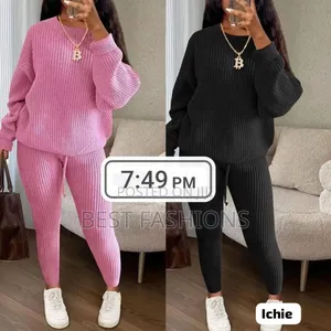 Ladies 2 Piece Trousers and Sweater Top
