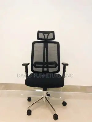 Black Mesh Headrest