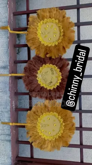 Feather Hand Fan