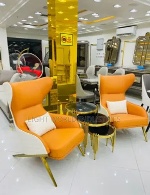 Modern Wingback Lounge Chair