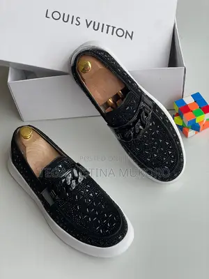 Louis Vuitton Studded Loafers