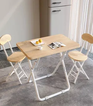 1 Table And 2 Chairs For Home And Offices Use