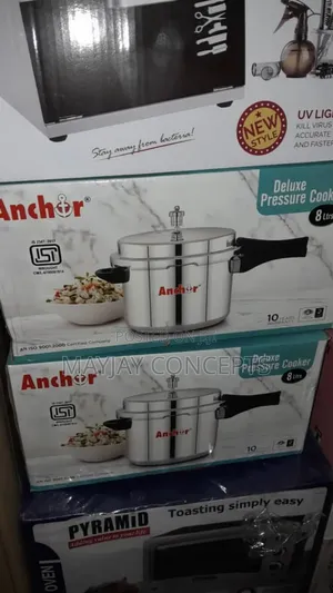 8litres Anchor Deluxe Pressure Pot Cooker Fast Cooker