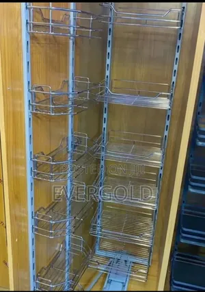 Stainless Steel Pantry Available With Complete Accessories